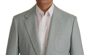 Light Green Cashmere Silk Blazer
