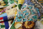 Multicolor Patchwork Sicily Long Maxi Skirt