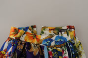 Multicolor Patchwork Sicily Long Maxi Skirt