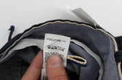 Blue Cotton Regular Straight Fit Jeans
