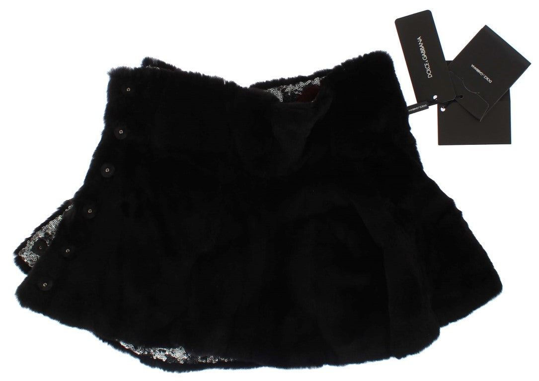 Silverfärgad paljettblommig vesslapälshalsduk med omlott