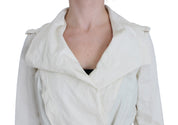 White Trench Coat Jacket