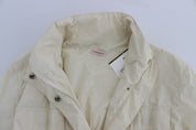 Beige Weather Proof Trench Jacket Coat