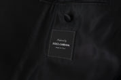Black Double Breasted Coat Blazer Jacket