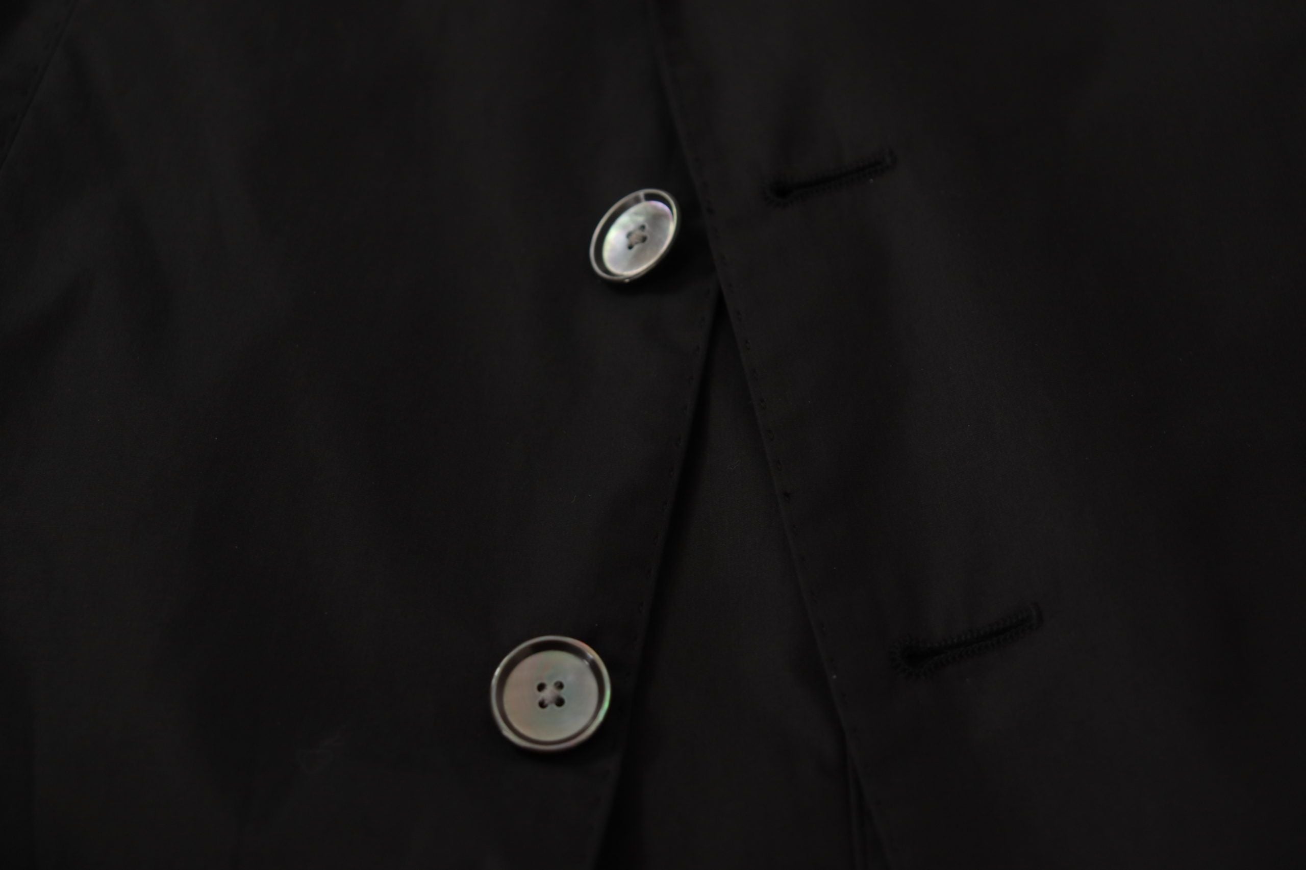 Black Single Breasted TAORMINA Breasted Blazer