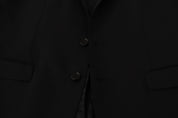 Black Single Breasted Jacket MARTINI Blazer