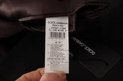 Black Wool Single Breasted Blazer v