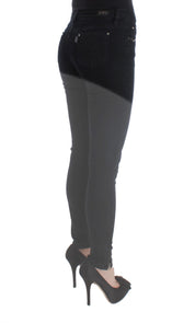 Black Cotton Slim Fit Denim Jeans