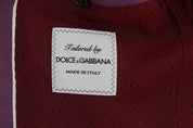 Purple Cashmere Slim Fit Blazer Jacket
