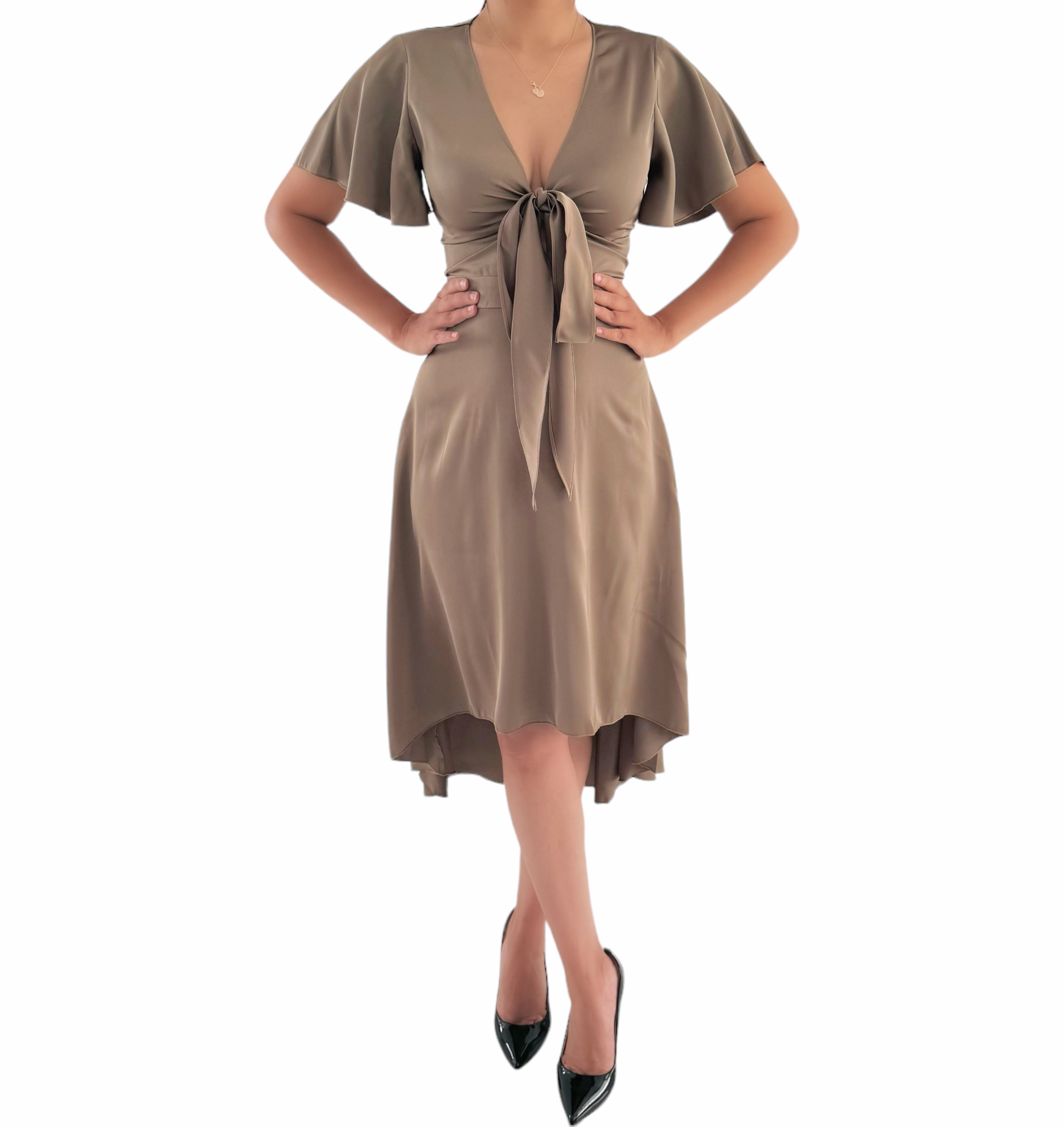 Amora Angel Sleeve Dress