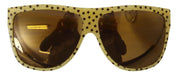 Yellow Stars Acetate Square Shades DG4125 Sunglasses