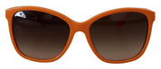 Orange Acetate Frame Round Shades DG4170PM Sunglasses