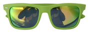 Green Rubber Full Rim Frame Shades DG6095 Acid Sunglasses