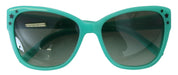 Green Stars Acetate Square Shades DG4124  Sunglasses