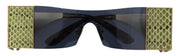 Gold Metal Rectangle Shades DG2263 Sunglasses