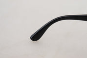 Black Gold Sequin Butterfly Polarized DG4326 Sunglasses