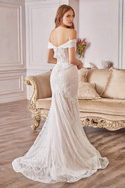 Jolie Gown Off Shoulder Lace Bridal Mermaid
