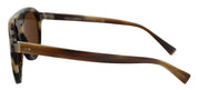 Brown Tortoise Oval Full Rim Eyewear DG4306 Sunglasses