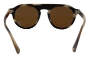 Brown Tortoise Oval Full Rim Eyewear DG4306 Sunglasses