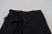 Grey Women Formal Tapered Pants