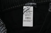 Black Straight Fit Cotton Pants
