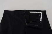 Black Chino Formal Cotton Pants