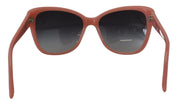 Pink Acetate Frame Stars Embellishment DG4124 Sunglasses