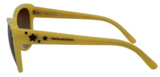 Yellow Acetate Frame Stars Embellishment DG4124 Sunglasses