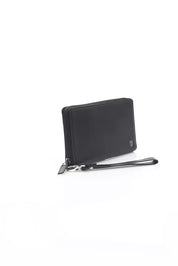 Black Calfskin Men Wallet