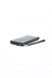 Black Calfskin Men Wallet