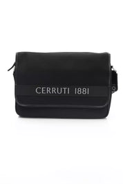 Black Nylon Women Crossbody Bag
