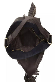 Brown Leather Women Shoulder Bag