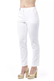 Chic High Waist Cigarette Leg Trousers