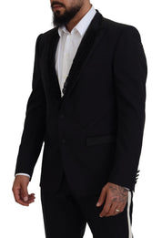 Black MARTINI Slim Fit Jacket Blazer