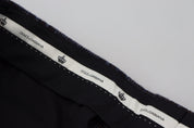 Gray Checkered Mid Waist Men Pants