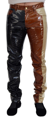 Multicolor Shining Slim Fit Men Denim Jeans