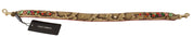 Dolce & Gabbana Beige Python Leather Shoulder Strap