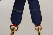 Dolce & Gabbana Red Python Leather Shoulder Strap