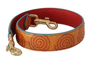 Dolce & Gabbana Orange Leather Shoulder Strap