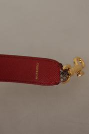 Dolce & Gabbana Brown Python Leather Shoulder Strap