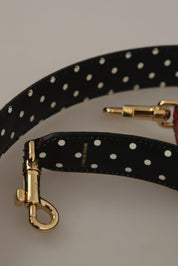 Dolce & Gabbana Red Python Leather Shoulder Strap