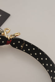 Dolce & Gabbana Red Python Leather Shoulder Strap