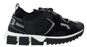 Black Mesh Sorrento Trekking Sneakers Shoes