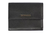 Black Leather Women Wallet