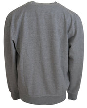 Gray Men Pullover Sweatshirt Sweater