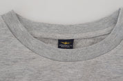 Gray Men Pullover Sweatshirt Sweater