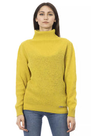 Yellow Wool Women Sweater