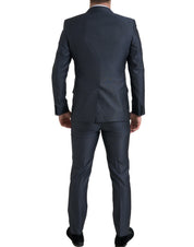 Blue 2 Piece Double Breasted MARTINI Suit