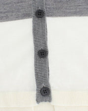 Gray lightweight cardigan