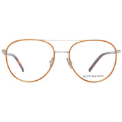 Gold Men Glasses Frame